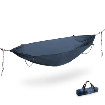 Гамак одномісний з дугами Naturehike Anti-rollover nylon NH22DC008 темно-синій 6927595700747 фото