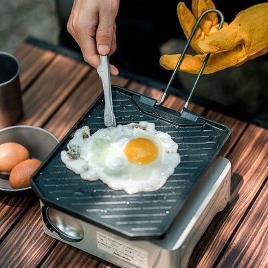 Пательня гриль Naturehike steel CNK2300CJ016 сірий 6976023925177 фото