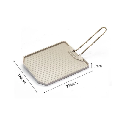 Пательня гриль Naturehike steel CNK2300CJ016 сірий 6976023925177 фото