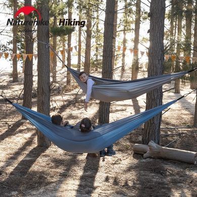 Гамак одноместный Naturehike 340T polyester 2023 NH21DC011 олива 6927595713600 фото