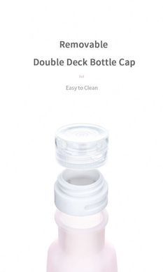 Дорожній набір cиліконових бутилок Naturehike 3шт 89 ml NH20LY012 pink/white/blue 6927595744840 фото