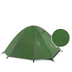 Палатка Naturehike P-Series IIII (4-х местная) 210T 65D polyester Graphic NH18Z044-P forest green