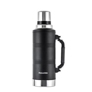 Термос туристичний Naturehike 304 steel 2200 мл NH19SJ011 black 6927595740279 фото