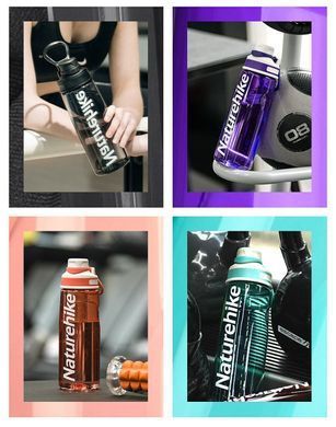 Пляшка спортивна Naturehike Sport bottle TWB05 700 мл NH19S005-H blue 6927595737583 фото