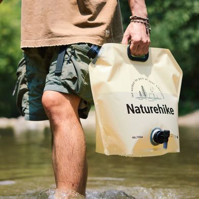Каністра для води Naturehike 10 л CNK2450CF027 yellow 6927595798355 фото