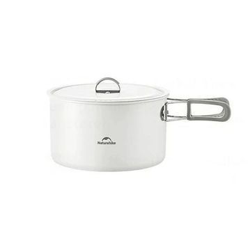 Каструля із керамічним антипригарним покриттям Naturehike 1.7 л CNK2450CF013 white 6927595711972 фото