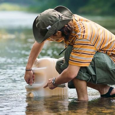 Каністра для води Naturehike 24 л NH16S012-T сіра 6927595799505 фото