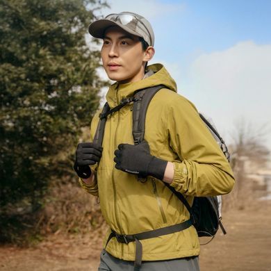 Перчатки туристические шерстяные Naturehike CYY2610FS010, M, чёрный 6977465861948 фото