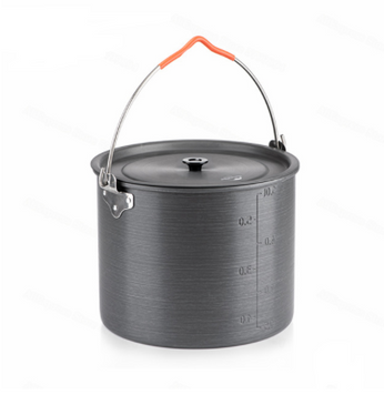 Казанок туристичний Naturehike Camping 6 л NH20CJ009 grey 6927595761748 фото