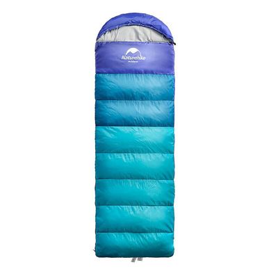 Спальный мешок Naturehike з капюшоном U250 NH17S010-D Blue