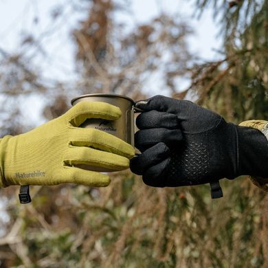 Рукавички туристичні вовняні Naturehike CYY2610FS010, XL, зелений 6977465861863 фото