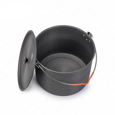 Котелок туристический Naturehike Camping 6 л NH20CJ009 grey 6927595761748 фото