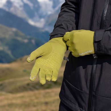 Рукавички туристичні вовняні Naturehike CYY2610FS010, XL, зелений 6977465861863 фото