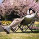Кресло туристическое складное с высокой спинкой Naturehike CNK2450JJ020, чёрное 6927595798812 &ndash; фото 5