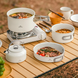 Кастрюля с керамическим антипригарным покрытием Naturehike 2.8 л CNK2450CF013 white 6927595712450 &ndash; фото 4