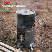 Печь-щепочница Naturehike Wood stove titanium NH20RJ005 6927595772713 фото