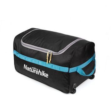 Сумка дорожная Naturehike Сamp suitcase A027 110 л NH18X027-L black 6927595731253 фото