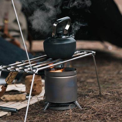 Печь-щепочница Naturehike Wood stove titanium NH20RJ005 6927595772713 фото