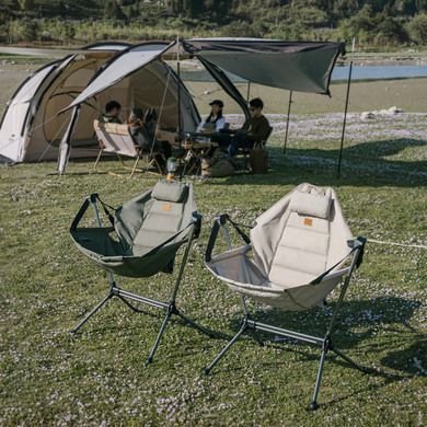Крісло-качалка складане Naturehike NH21JJ004 бежевий 6927595782958 фото