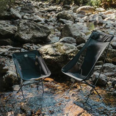 Стул складной ультралегкий Naturehike Stellaluna L04 CNK2450JJ015, размер М, алюминий, серый 6976023929892 фото