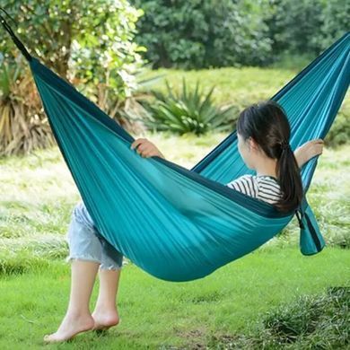Гамак одномеcтный Naturehike 2023 340T polyester 2022 NH21DC011 голубой 6927595713624 фото