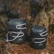 Набір посуду (2 каструлі, 2 кришки) Naturehike NH18T018-G, алюміній 6927595785515 &ndash; фото 10