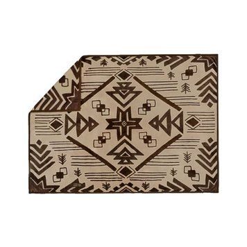 Ковдра вогнетривка Naturehike Flame Retardant Blanket CNH22JU017 бежевий з орнаментом 6927595753569 фото