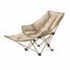 Кресло туристическое складное с подставкой для ног Naturehike Sea Star 001 CNK2450JJ020, хаки 6977465861375 &ndash; фото 1