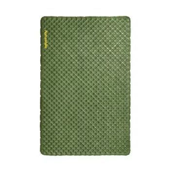 Килимок надувний двомісний з мішком-насосом Naturehike R4.6 Double 200 см CNK2450WS014 green 6976023926358 фото