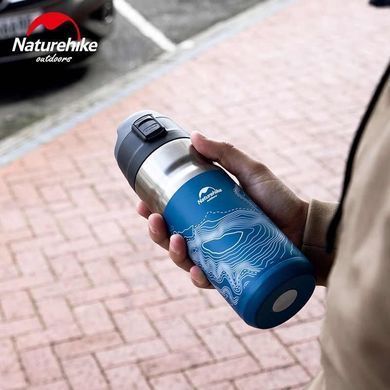 Термокружка Naturehike Vacuum Bottle 500 мл NH19SJ009 black 6927595740224 фото
