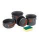 Набір посуду Naturehike 2-3 (2 каструлі+кришки) NH15T401-G grey 6927595787212 &ndash; фото 4