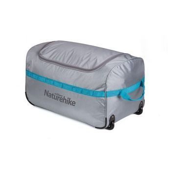Сумка дорожная Naturehike Сamp suitcase A027 110 л NH18X027-L grey 6927595731246 фото