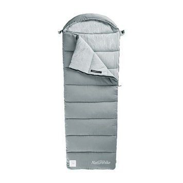 Спальний мішок з капюшоном Naturehike M300 лівий CNK2350WS023 grey 6927595775974 фото