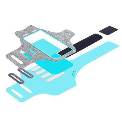 Чохол для телефону на руку Naturehike Sport arm bag L (6 inch) NH18B020-B dark blue 6927595728642 фото