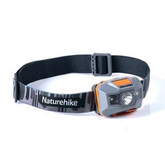 Фонарь налобный Naturehike TD-02 USB NH00T002-D orange/gray