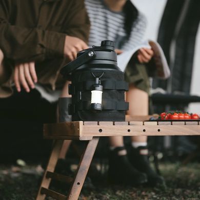 Термос туристичний Naturehike 304 steel 3500 мл NH22SJ001 чорний 6927595706978 фото