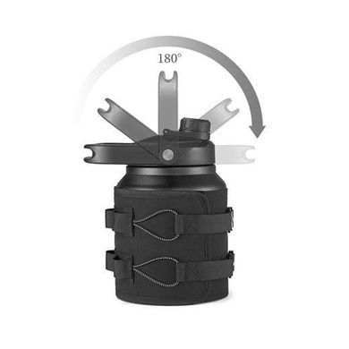 Термос туристичний Naturehike 304 steel 3500 мл NH22SJ001 чорний 6927595706978 фото