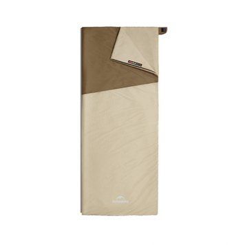 Спальник сверхлёгкий Naturehike Sunny Day PL01 LW180 CNK2550WS026, (15&deg;C), p-p regular, коричневий 6977465868596 фото