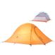 Палатка Naturehike Cloud UP III (3-х местная) 210T polyester New version + footprint NH18T030-T Orange