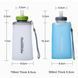 Пляшка спортивна Naturehike Soft bottle 500 мл NH61A065-B white 6927595721179 &ndash; фото 3