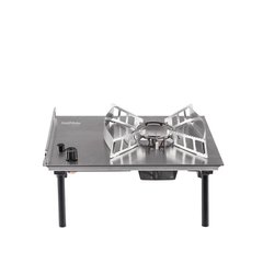 Пальник-плита Naturehike кемпінговий NH Outdoor Table Furnace Q-9E NH19PJ002 Grey