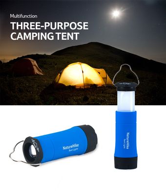 Фонарь кемпинговый Camp Lamp NH15A003-I blue