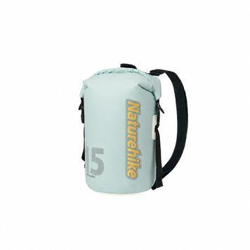 Гермомешок-рюкзак водонепроницаемый Naturehike CNK2300BS017, 15 л, синий 6927595712290 фото