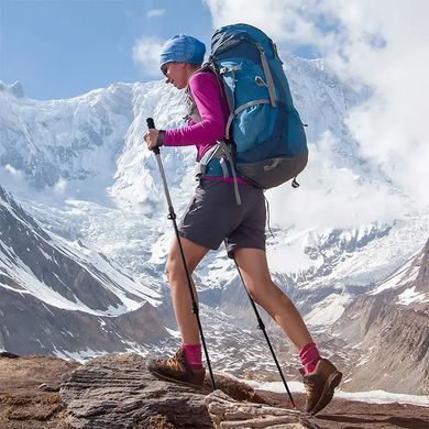 Трекинговые палки Naturehike ST10 Ultralight 110 см (пара) NH19S010-T blue 6927595735183 фото