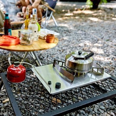 Пальник-плита кемпінговий Naturehike Outdoor Table Furnace Q-9E NH19PJ002 grey 6927595740446 фото