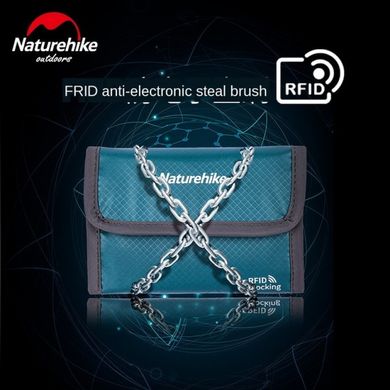 Кошелек Naturehike Travel wallet RFID-Blocking NH20SN003 blue