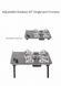 Пальник-плита кемпінговий Naturehike Outdoor Table Furnace Q-9E NH19PJ002 grey 6927595740446 &ndash; фото 3