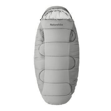 Спальний мішок овальний Naturehike PS200 CNK2350WS026 grey 6976507664233 фото