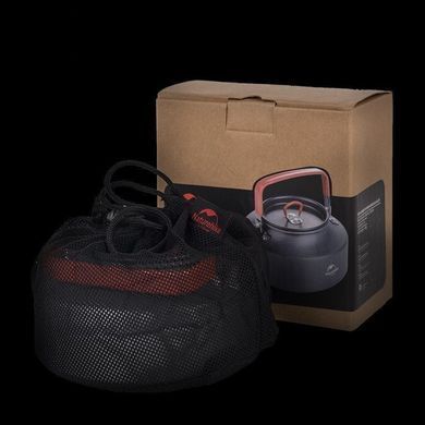 Чайник туристичний Naturehike Camping 1.1 л NH17C020-H сірий 6927595723302 фото