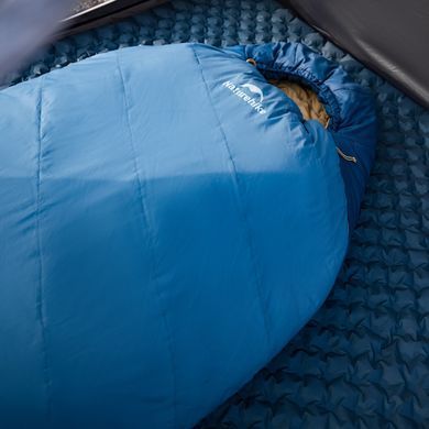 Спальник Naturehike Pro MG120 CNK2550WS044, p-p XL, блакитний 6977465862808 фото